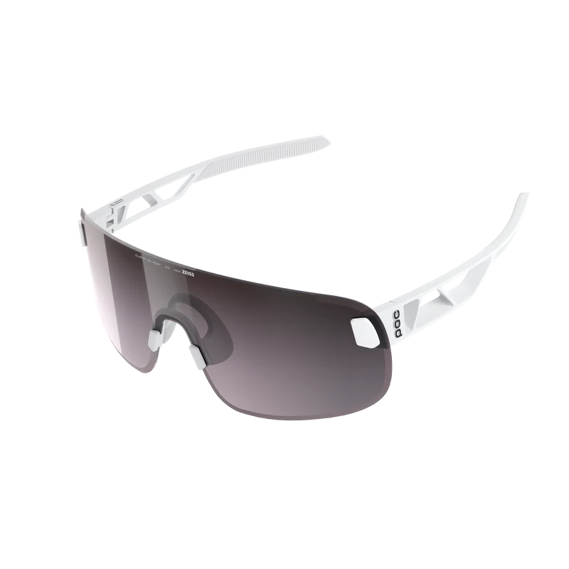 Lunettes POC ELICIT + Blanc Verre Clarity Road Sunny Silver
