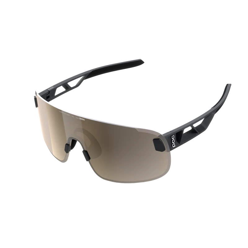 Lunettes POC ELICIT + Noir Verre Clarity Trail Partly Sunny Silver