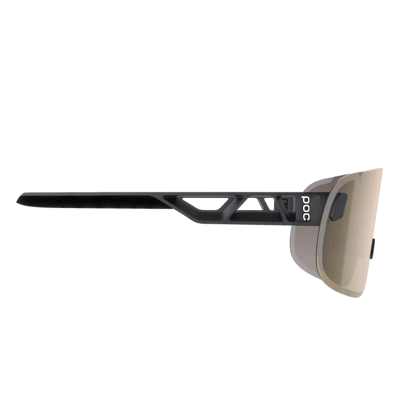 Lunettes POC ELICIT + Noir Verre Clarity Trail Partly Sunny Silver