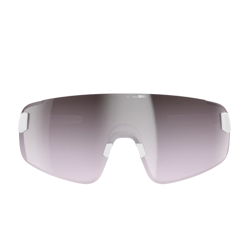 Lunettes POC ELICIT TORIC Blanc Verre Clarity Road Sunny Silver