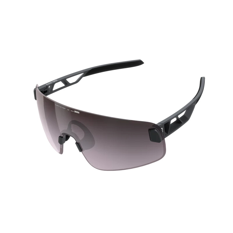 Lunettes POC ELICIT TORIC Noir Verre Clarity Road Sunny Silver