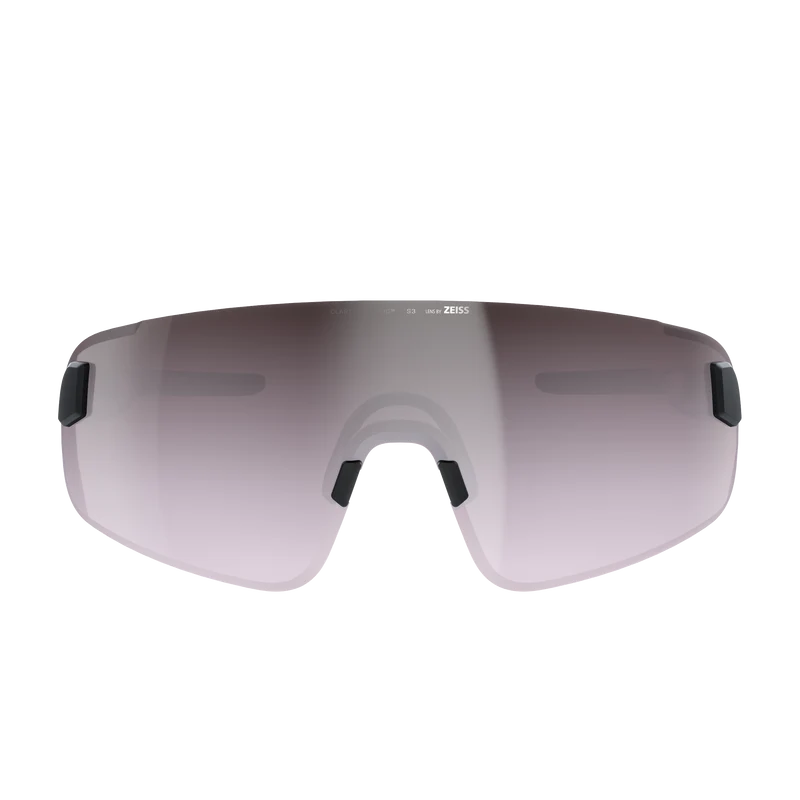 Lunettes POC ELICIT TORIC Noir Verre Clarity Road Sunny Silver
