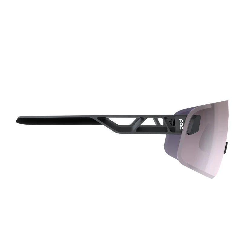 Lunettes POC ELICIT TORIC Noir Verre Clarity Road Sunny Silver