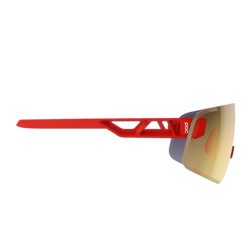 Lunettes POC ELICIT TORIC Rouge Verre Clarity Road Partly Sunny Gold
