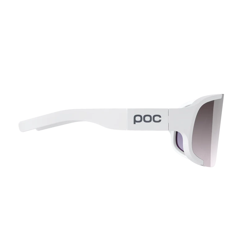 Lunettes POC ASPIRE MID Blanc Verre Clarity Road Sunny Silver