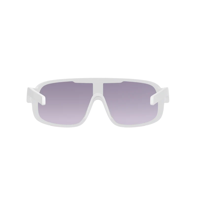 Lunettes POC ASPIRE MID Blanc Verre Clarity Road Sunny Silver