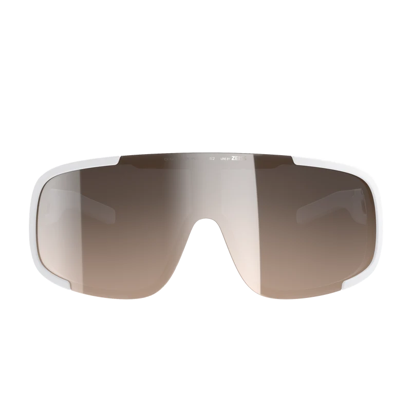 Lunettes POC ASPIRE Blanc Verre Clarity Trail Partly Sunny Silver