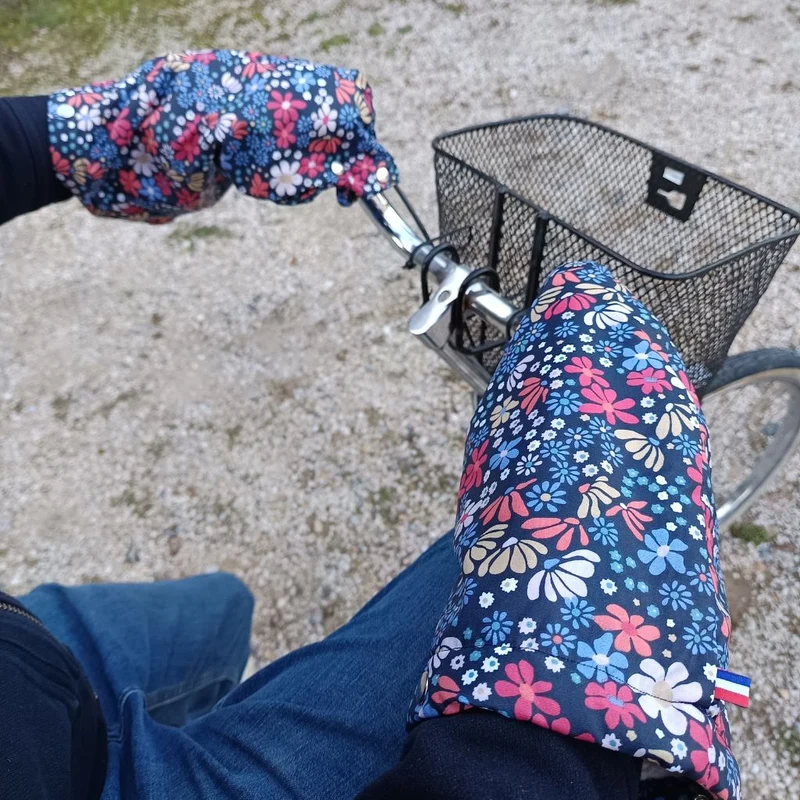 Manchons de vélo pour guidon courbé Suzon et Suzette
