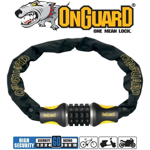 OnGuard Mastiff Chain Lock 80cm x 8mm