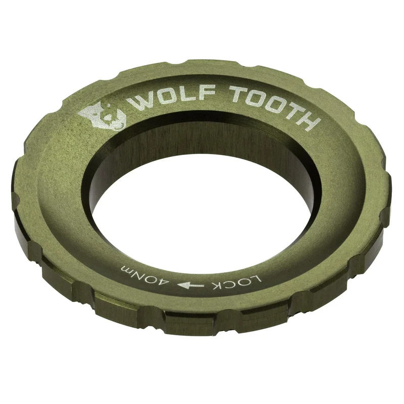 Ecrou Centerlock Externe WOLF TOOTH Olive