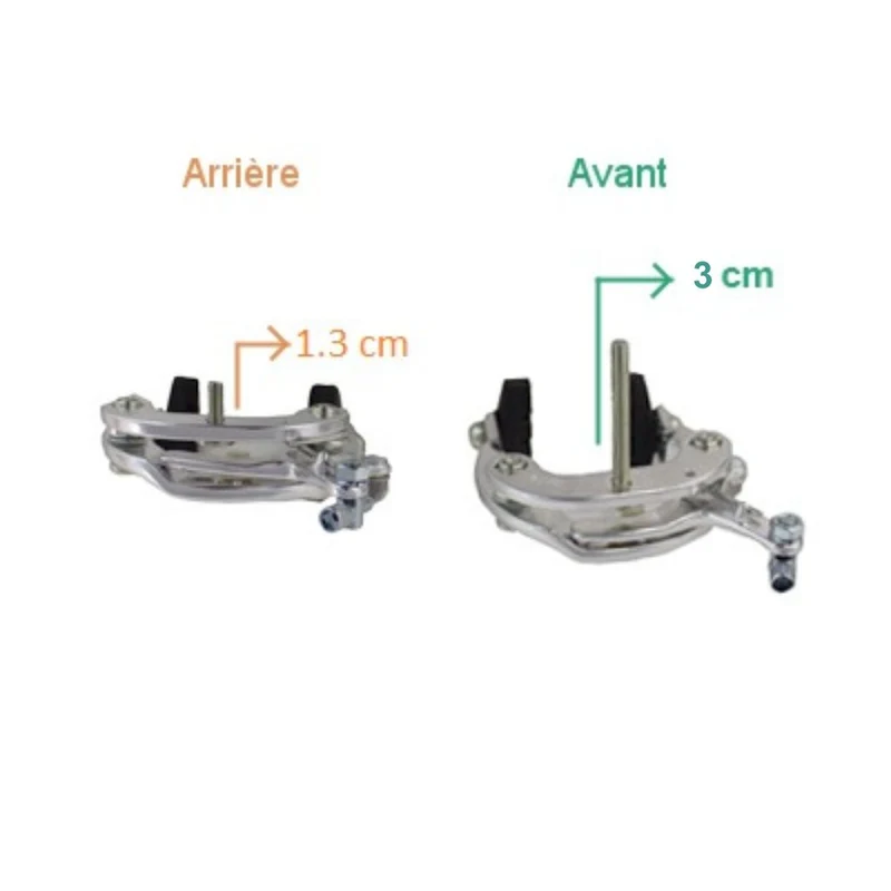Étriers de frein avant et arrière tirage latéral vélo route