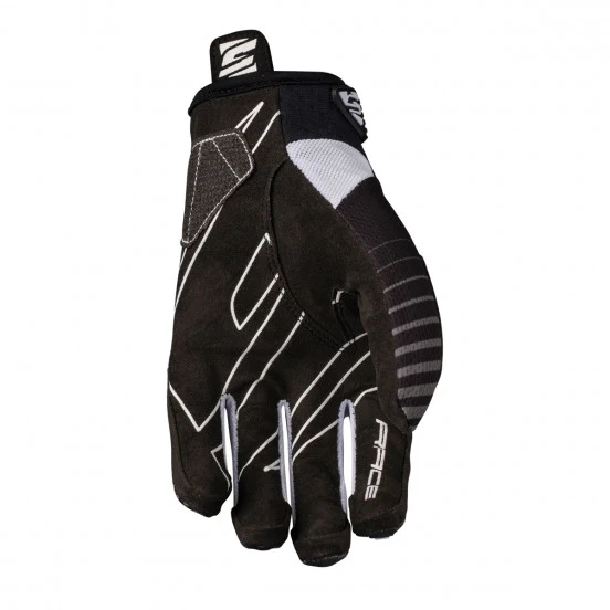 Gants FIVE BMX RACE Noir/Blanc