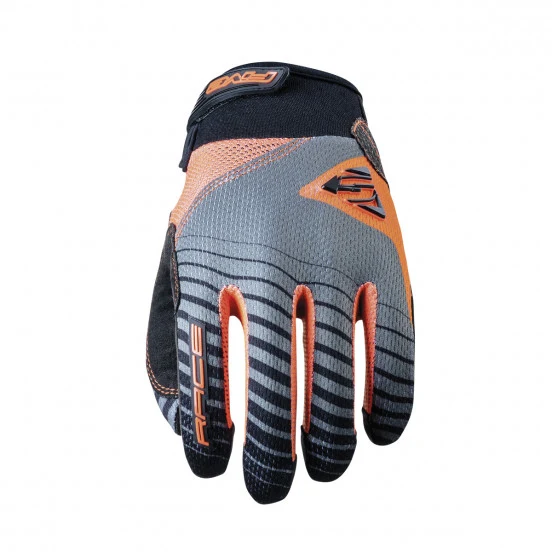 Gants FIVE BMX RACE Junior Gris/Orange