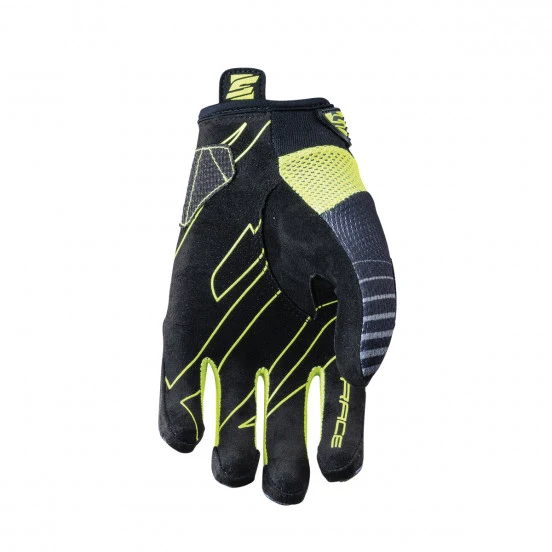 Gants FIVE BMX RACE Junior Jaune/Noir