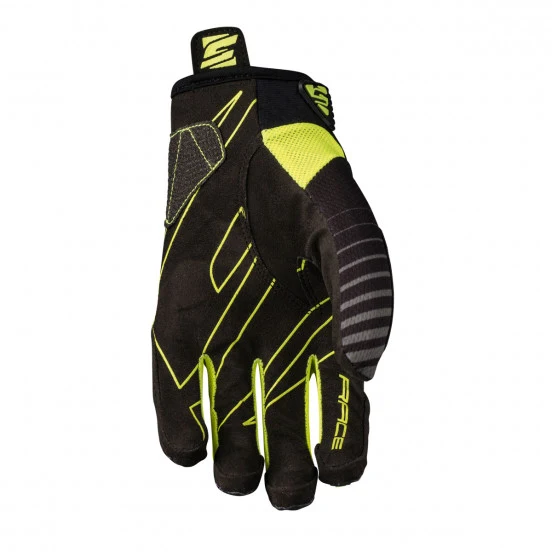 Gants FIVE BMX RACE Jaune/Noir