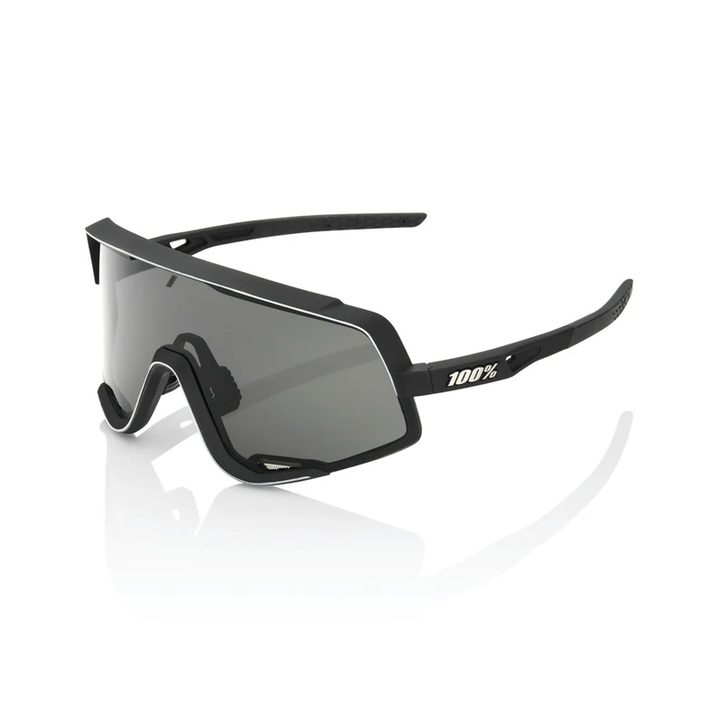 Lunettes 100% GLENDALE Soft Tact Noir Smoke Lens