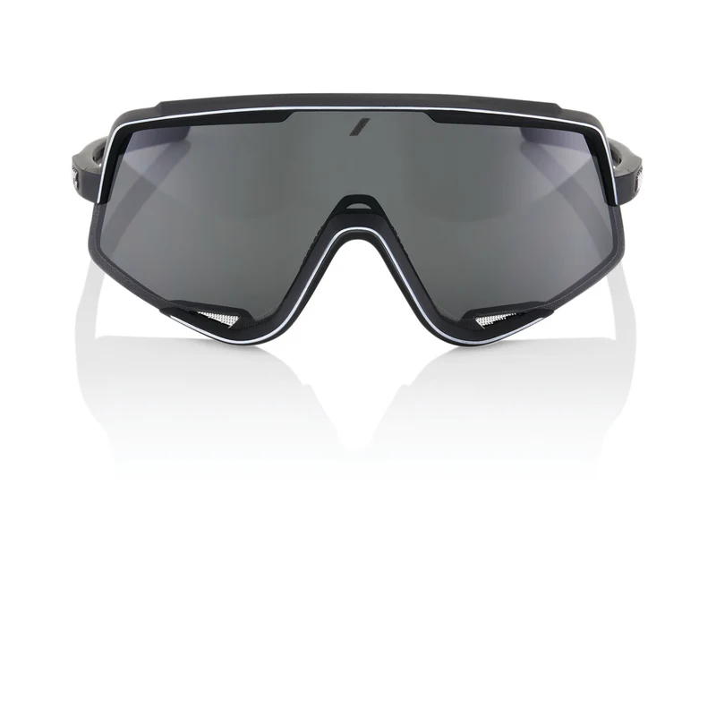 Lunettes 100% GLENDALE Soft Tact Noir Smoke Lens