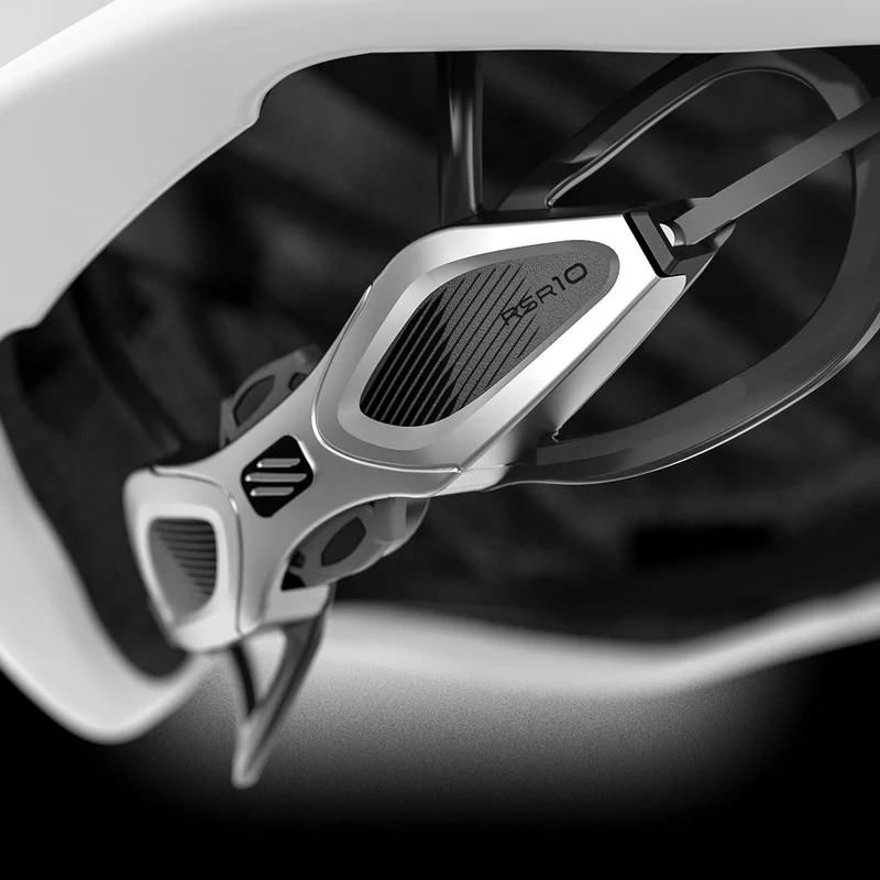 Casque Route RUDY PROJECT NYTRON PRO Blanc Iridescent Matt