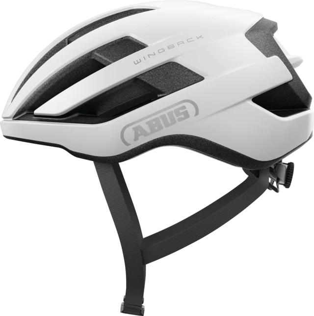 Casque Route ABUS WINGBACK POLAR Blanc