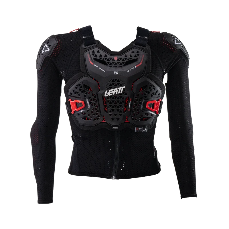 Gilet de Protection LEATT 4.5 HYBRID Junior Noir