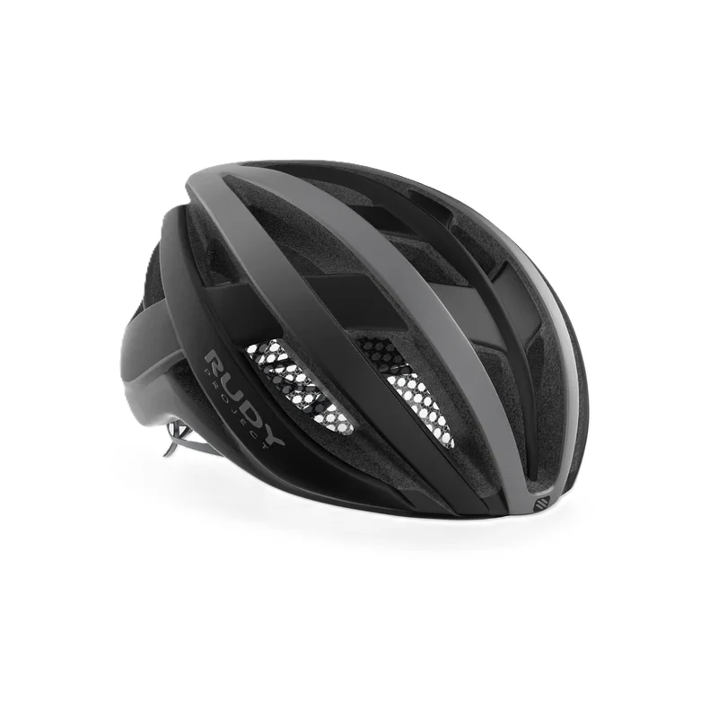 Casque Route RUDY PROJECT VENGER Titanium/Noir Matt