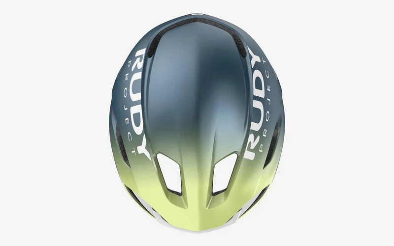 Casque Route RUDY PROJECT NYTRON Bleu/Vert Matt