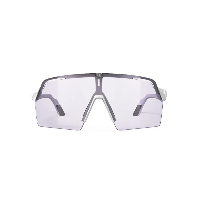 Lunettes RUDY PROJECT SPINSHIELD PRO Blanc Verres IMPACTX™ Photochromique Laser Purple