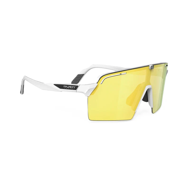 Lunettes RUDY PROJECT SPINSHIELD PRO Blanc Verres RP Optics Multilaser Yellow