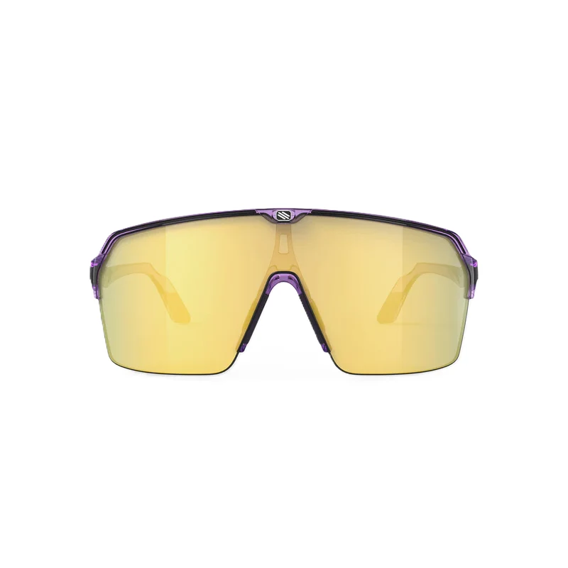 Lunettes RUDY PROJECT SPINSHIELD AIR Crystal Lilas Verres RP Optics Multilaser Yellow