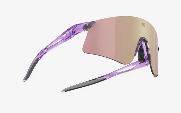 Lunettes RUDY PROJECT ASTRAL X Crystal Lilas Verres RP Optics Multilaser Rose Gold