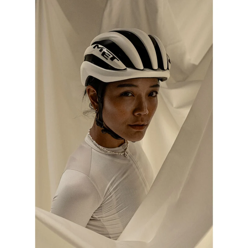 Casque Route MET TRENTA MIPS WAX Blanc Mat