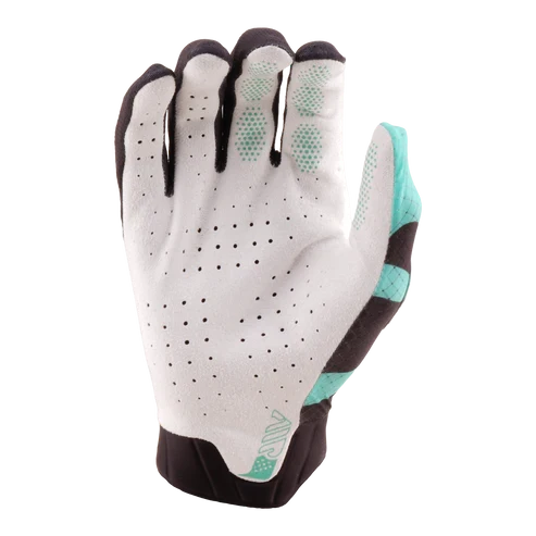 Gants TROY LEE DESIGNS AIR CYCLOPS Carbon/Real Teal