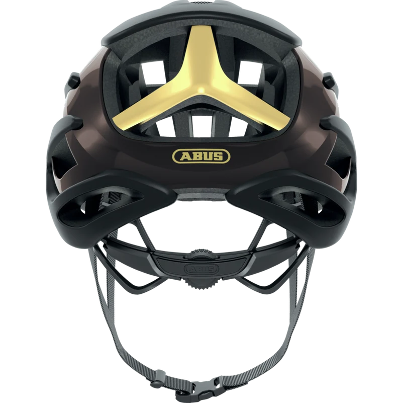 Casque Route ABUS AIRBREAKER Noir/Or