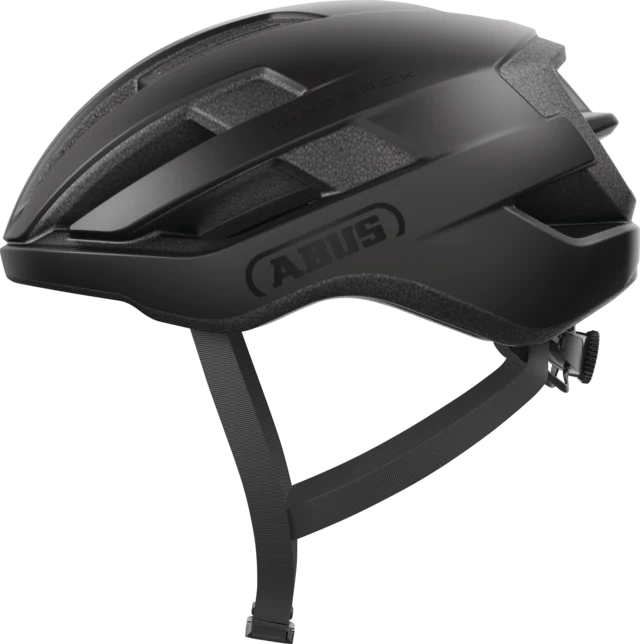 Casque Route ABUS WINGBACK Noir Matt