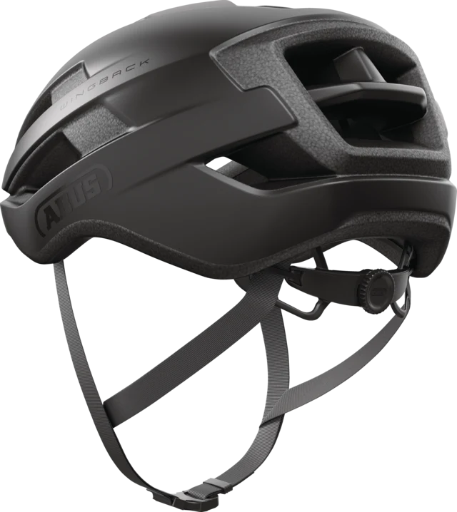 Casque Route ABUS WINGBACK Noir Matt
