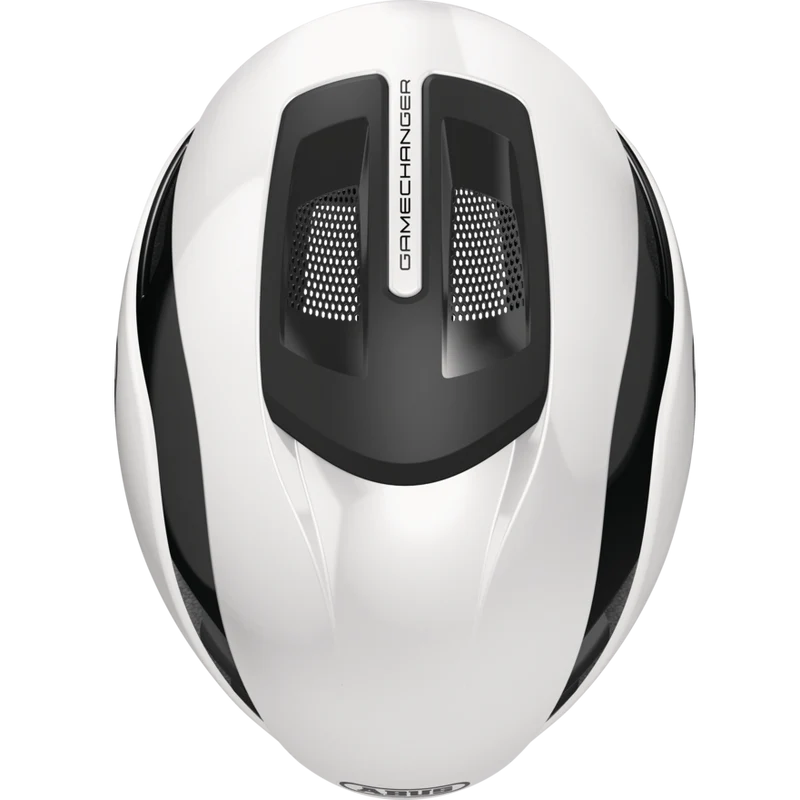 Casque Route ABUS GAMECHANGER 2.0 MIPS Shiny Blanc