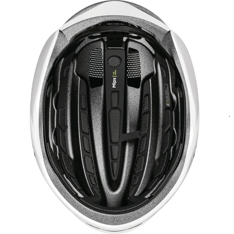 Casque Route ABUS GAMECHANGER 2.0 MIPS Shiny Blanc