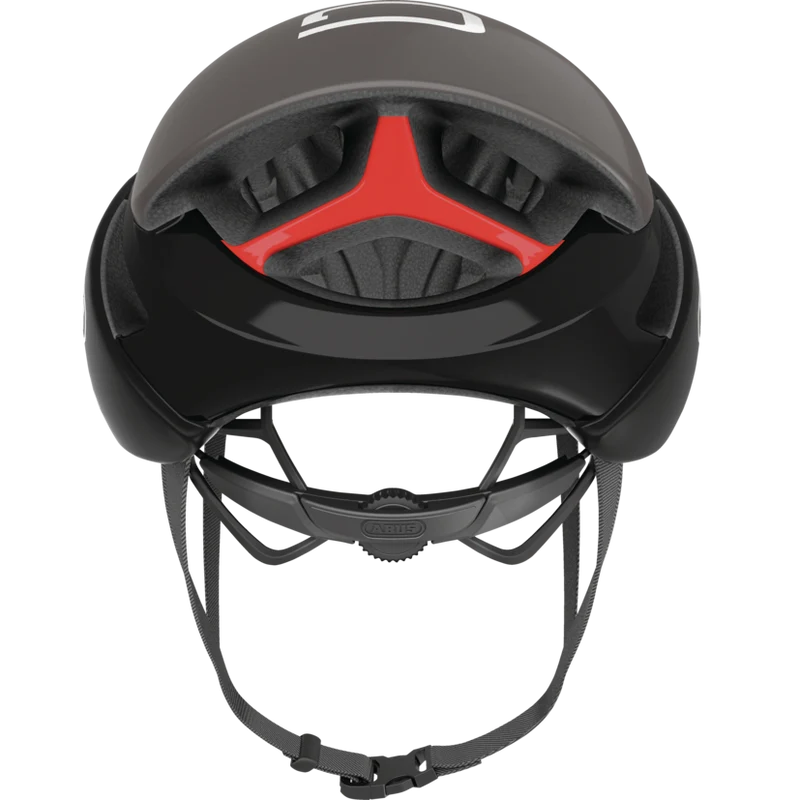 Casque Route ABUS GAMECHANGER Gris Foncé