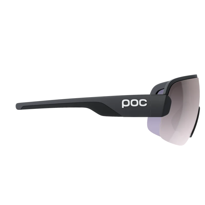 Lunettes POC AIM Noir Verre Clarity Road Sunny Silver