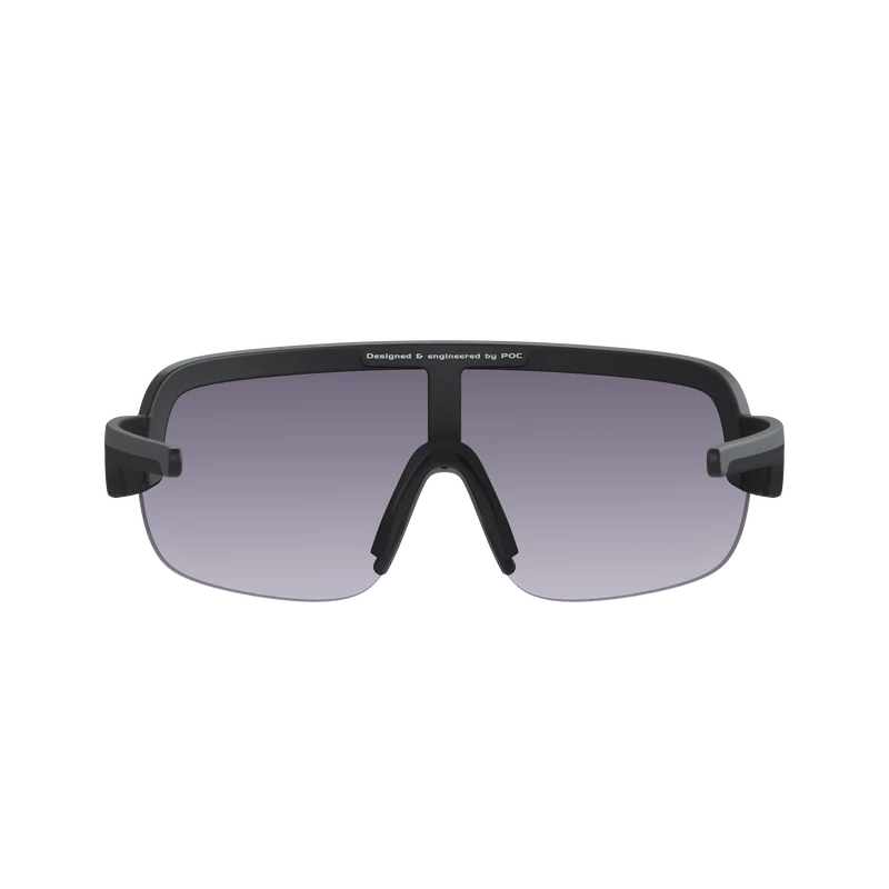 Lunettes POC AIM Noir Verre Clarity Road Partly Sunny Gold