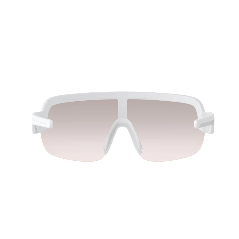 Lunettes POC AIM Blanc Verre Clarity Trail Partly Sunny Silver