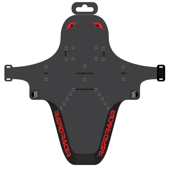 Garde-boue RRP EnduroGuard Standard (fourche 80 à 120mm) Noir/Rouge