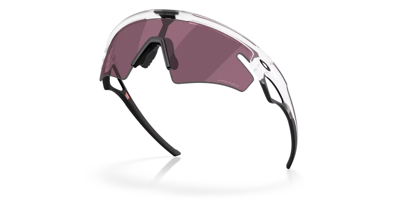 Lunettes OAKLEY SPHAERA SLASH Matt Clear Verre Prizm Road Noir - OO9499-1036