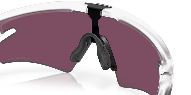 Lunettes OAKLEY SPHAERA SLASH Matt Clear Verre Prizm Road Noir - OO9499-1036