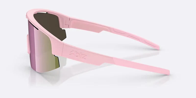 Lunettes BLIZ MATRIX SMALL Rose Matt Écran Marron/rose multicolore