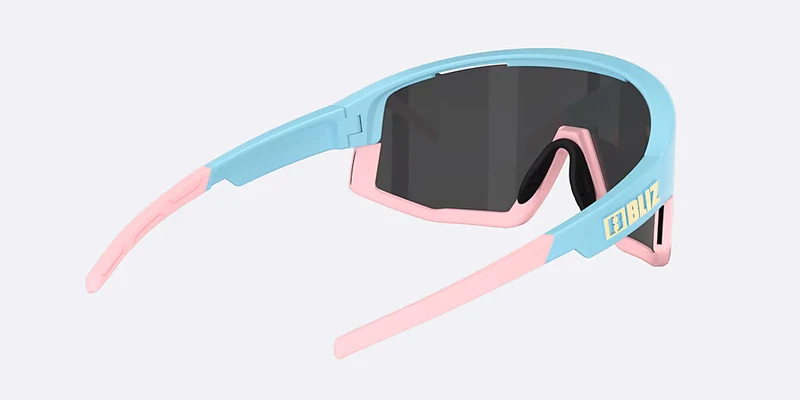 Lunettes BLIZ FUSION SMALL Pastel Bleu Matt Écran Bleu glacier fumé
