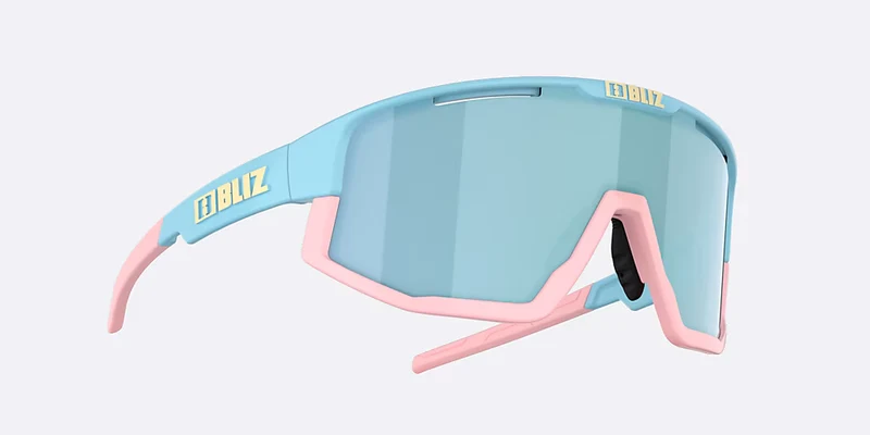 Lunettes BLIZ FUSION SMALL Pastel Bleu Matt Écran Bleu glacier fumé