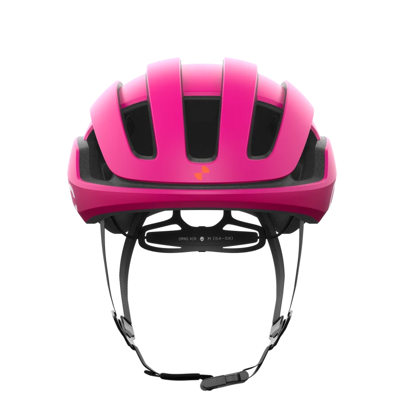 Casque Route POC OMNE AIR MIPS Logo Rose/Jaune