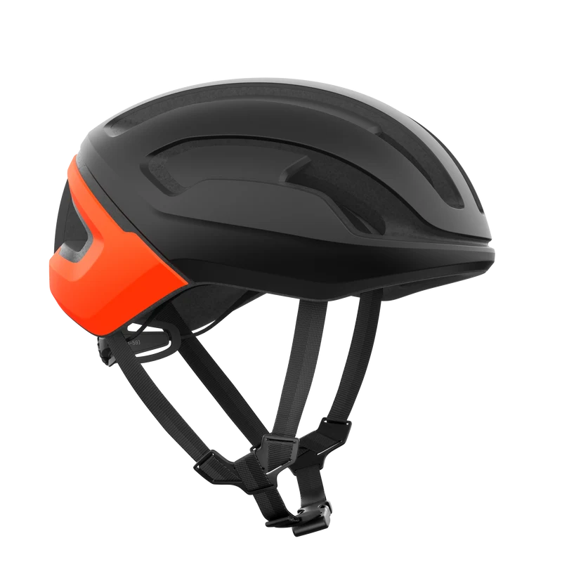 Casque Route POC OMNE AIR MIPS Noir Matt/Orange Fluo
