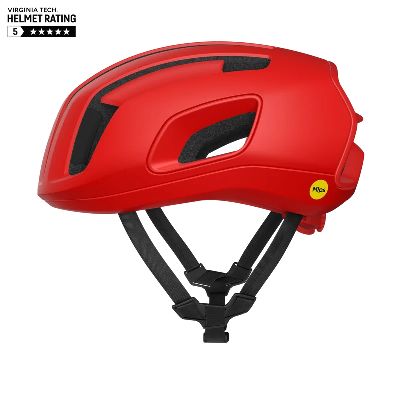 Casque Route POC CYTAL MIPS Rouge Matt